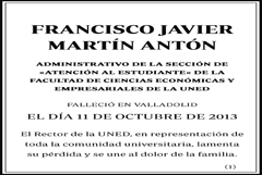 Franscisco Javier Martín